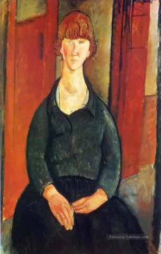  1919 - marchand de fleurs 1919 Amedeo Modigliani